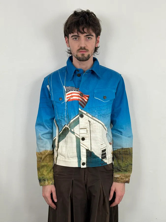 AW2018 Calvin Klein by Raf Simons US Campaign Trucker Jacket AdAiZTA 1