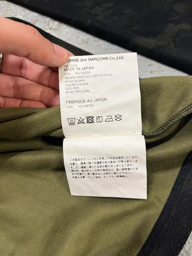 AW2018 Comme des Garçons Black Green Light Sweater PyOgTMC 10