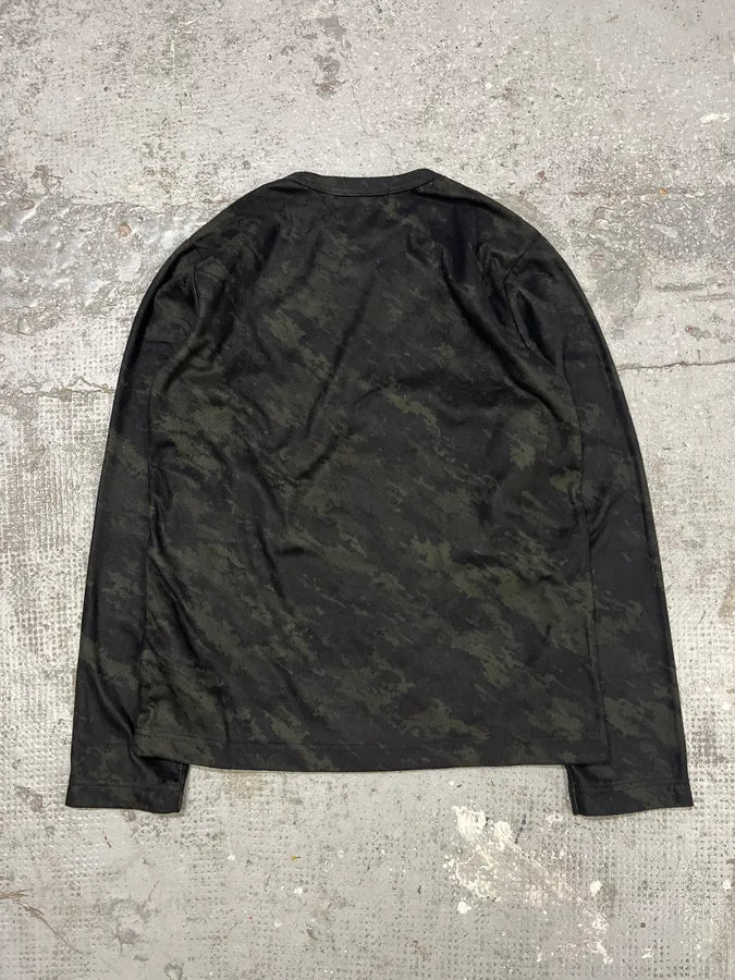 AW2018 Comme des Garçons Black Green Light Sweater PyOgTMC 6