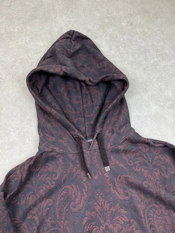 AW2018 Dolce & Gabbana Floral Royal Hoodie LlxodXt 4