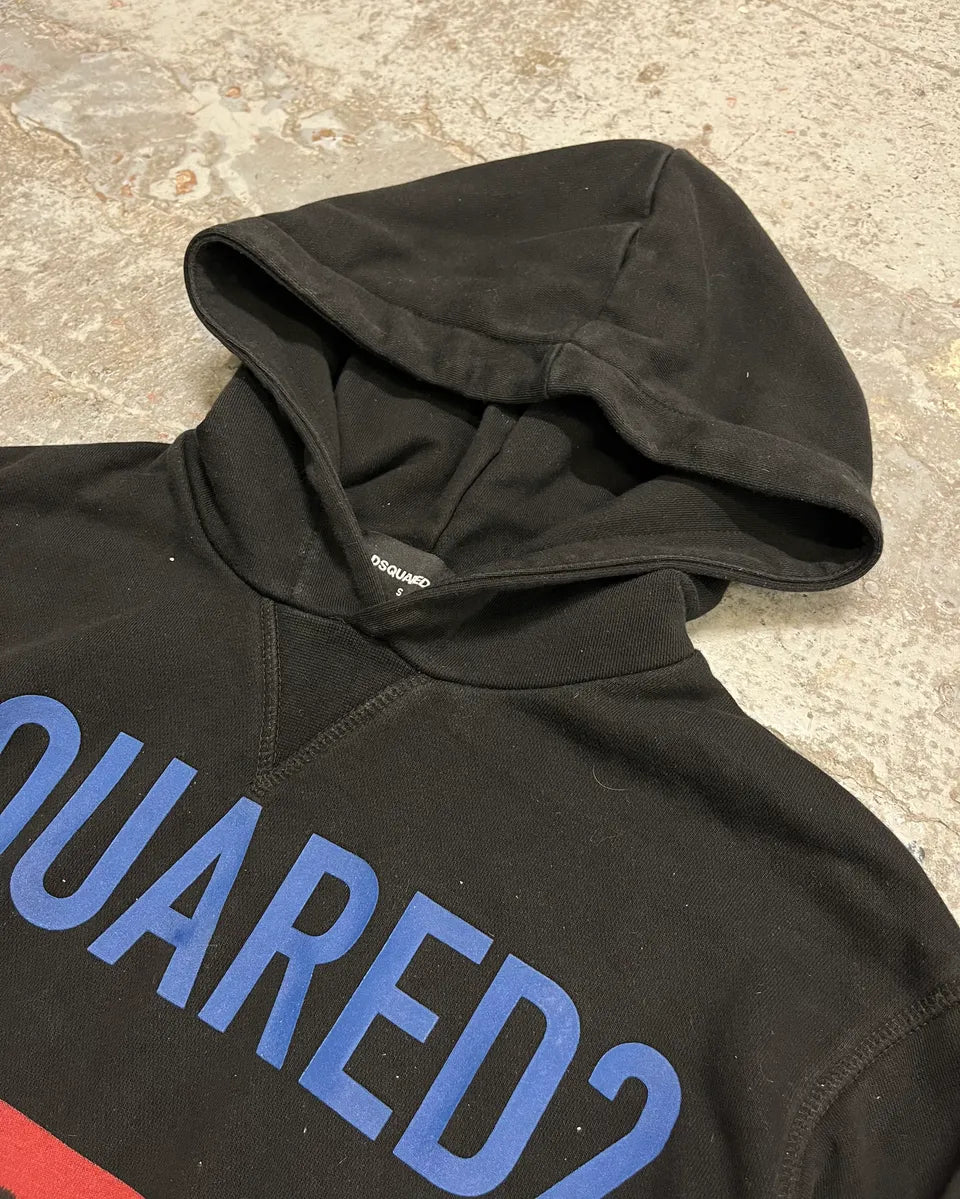 AW2018 Dsquared2 Black Human Shadow Hoodie BtnhkuI 4