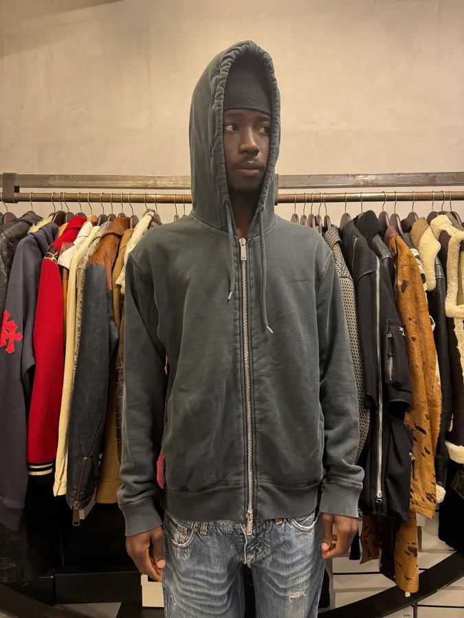 AW2018 DSquared2 Black Signature Zip-up Hoodie peXfhZt 1