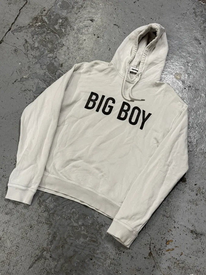 SS2018 Dsquared2 White Big Boy Hoodie VriZBBP 4