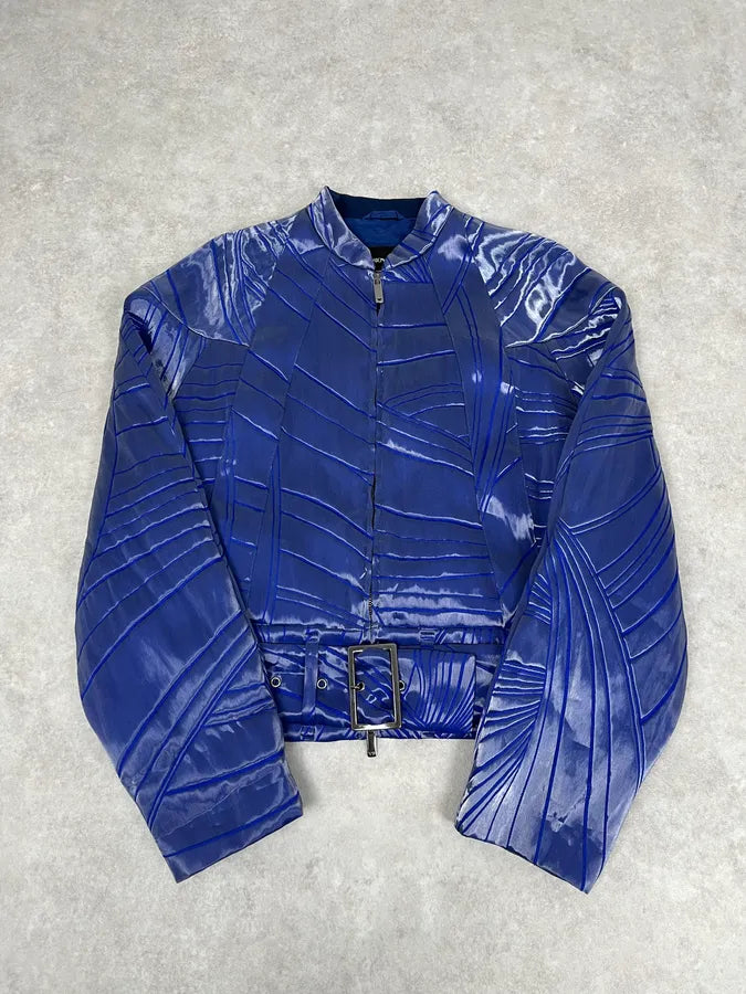 AW2018 Emporio Armani Blue Extra Contemporary Bomber Jacket jhAXOEX 0