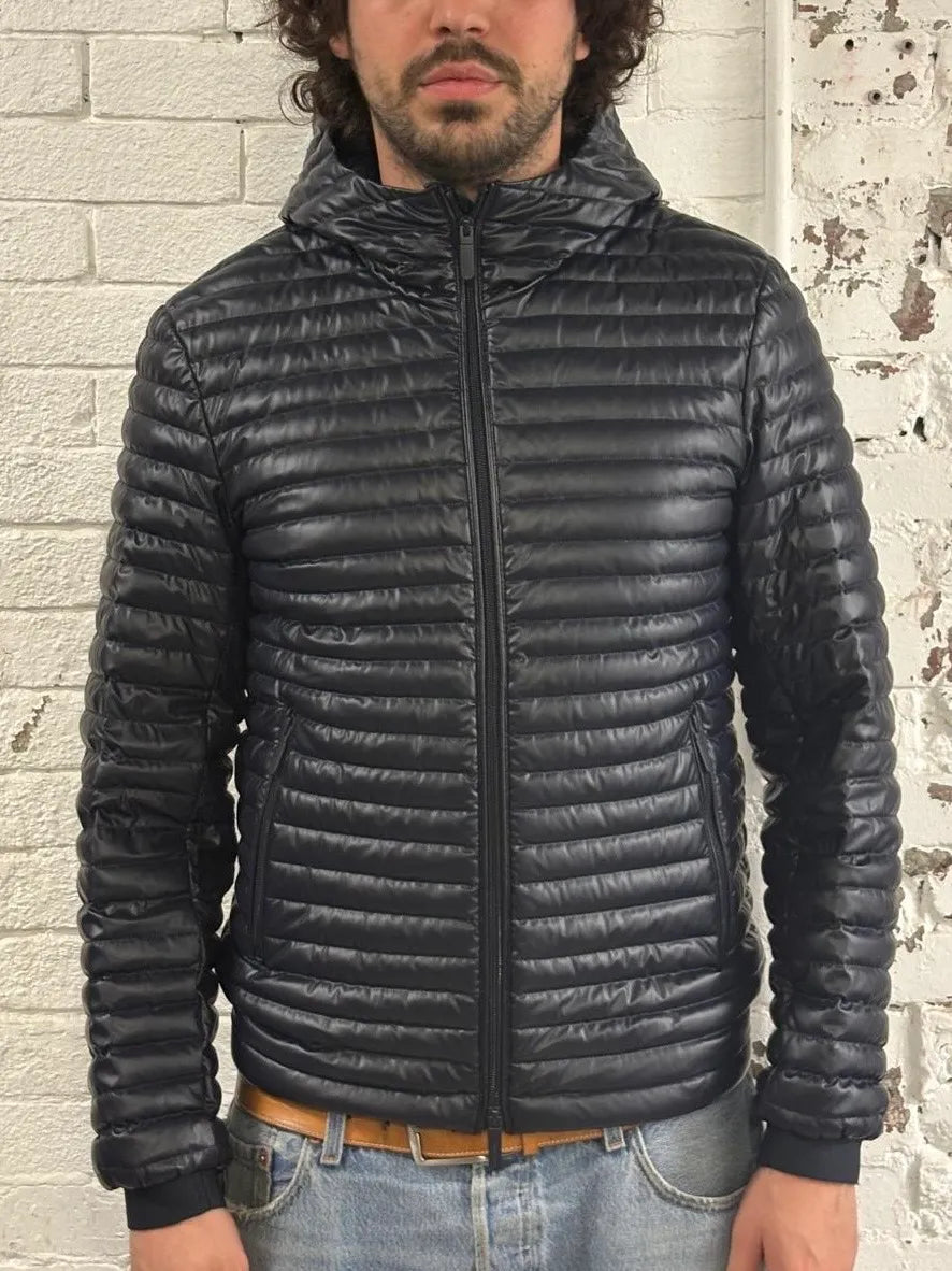 AW2018 Emporio Armani Quilted Navy Puffer Jacket JvfsOTY 1