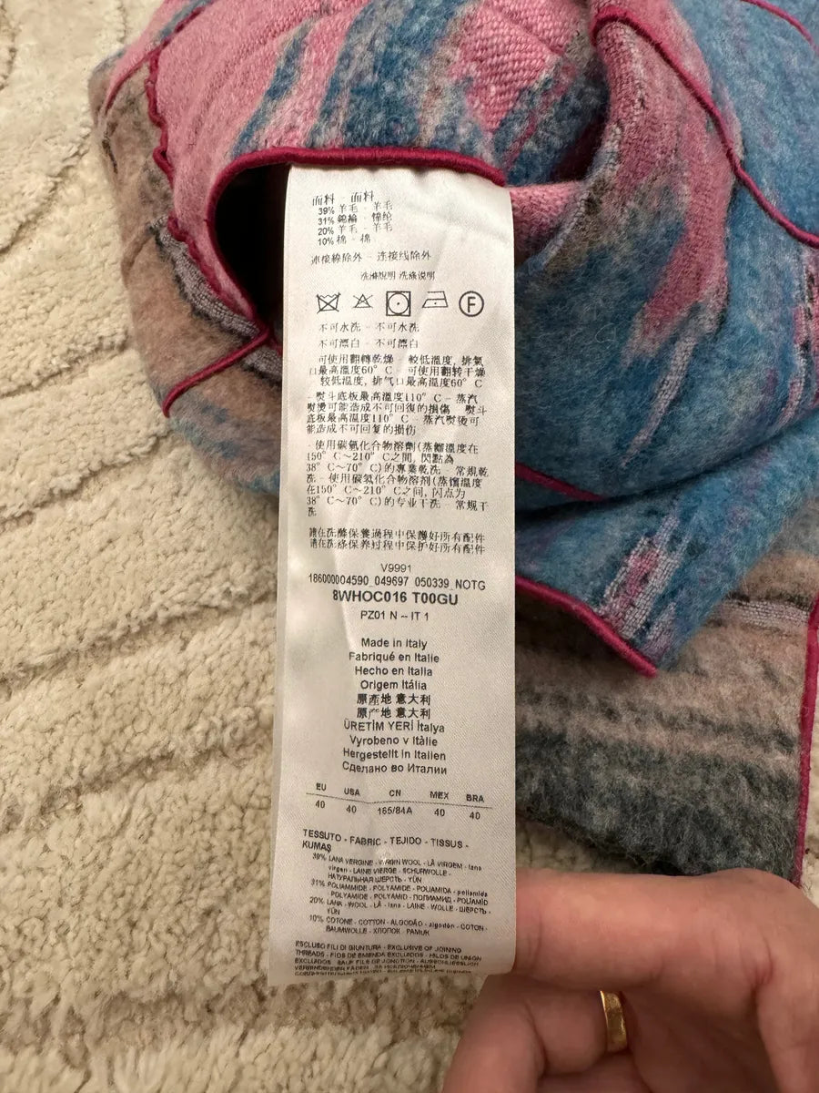 AW2018 Giorgio Armani Sunrise Mirage Shearling Fur Jacket nfFrpFz 6