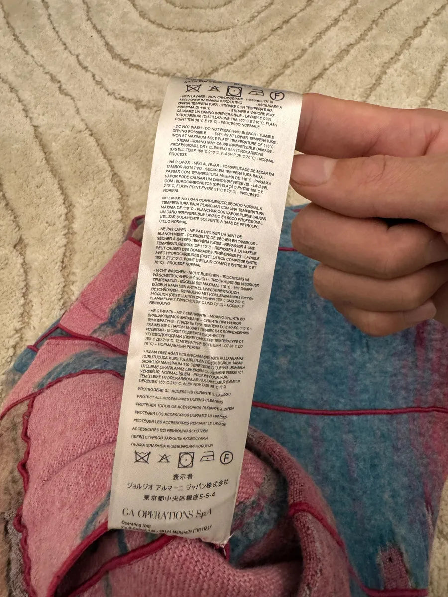 AW2018 Giorgio Armani Sunrise Mirage Shearling Fur Jacket nfFrpFz 7