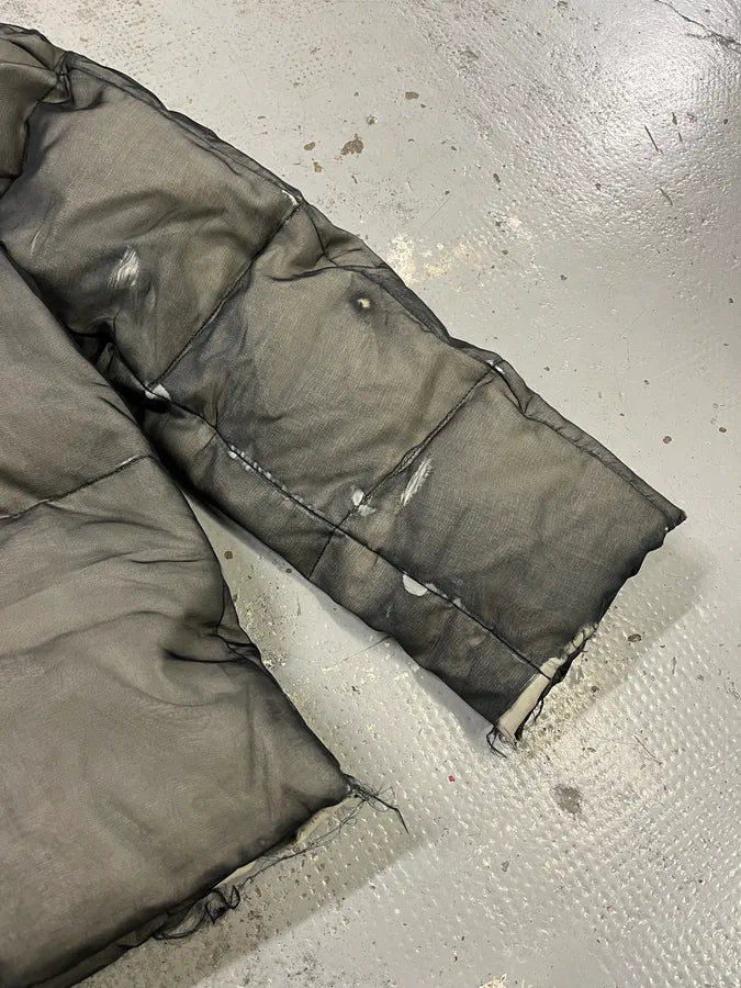 AW2018 Helmut Lang Astro Grey Net Puffer Jacket OTdFuOh 8