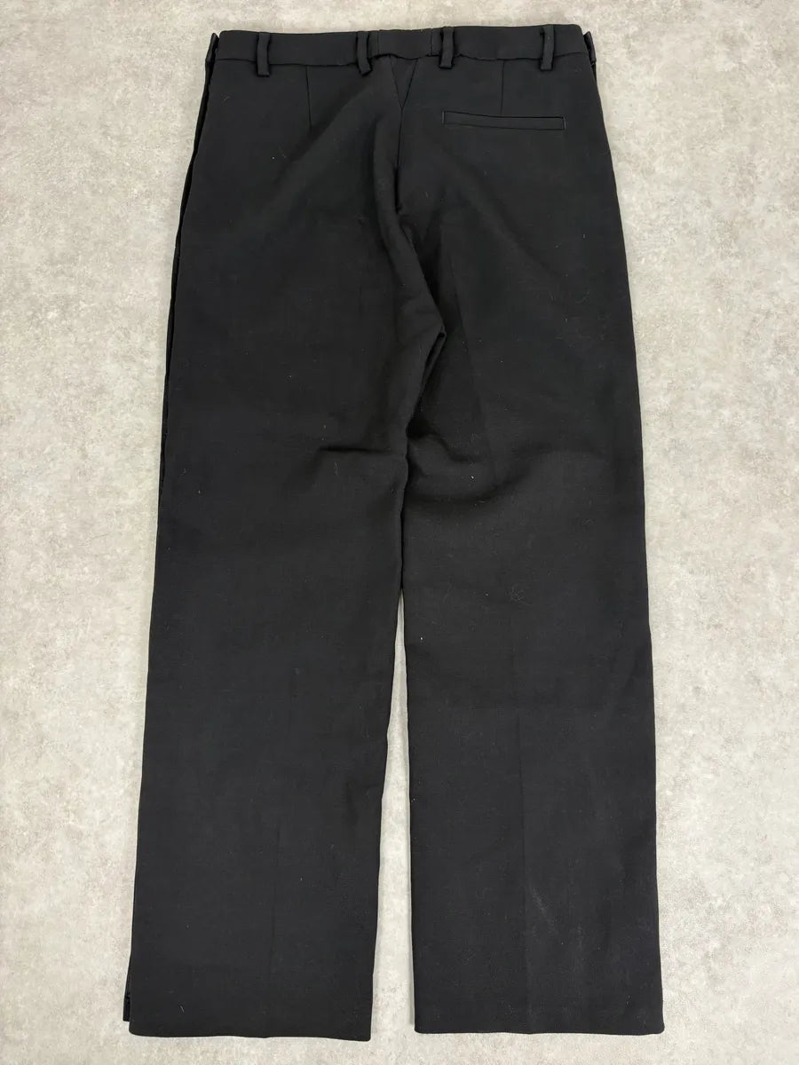 AW2018 Maison Margiela Black Button Dress Pants XUzFHri 6