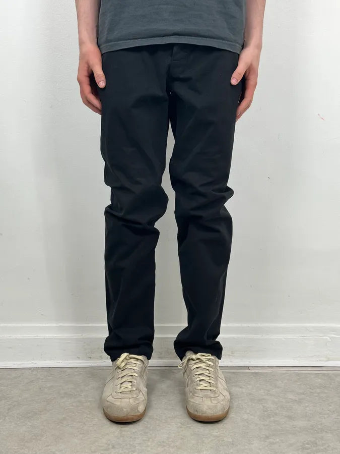 AW2018 Maison Margiela Black Signature Chino Pants dxLTpHm 3