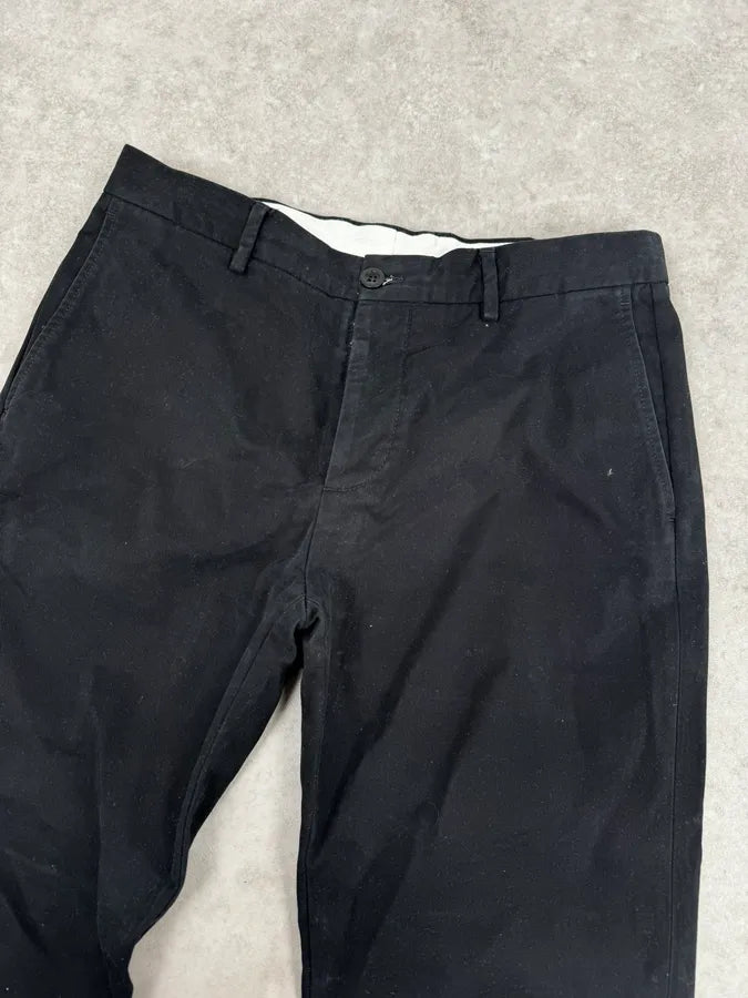 AW2018 Maison Margiela Black Signature Chino Pants dxLTpHm 5