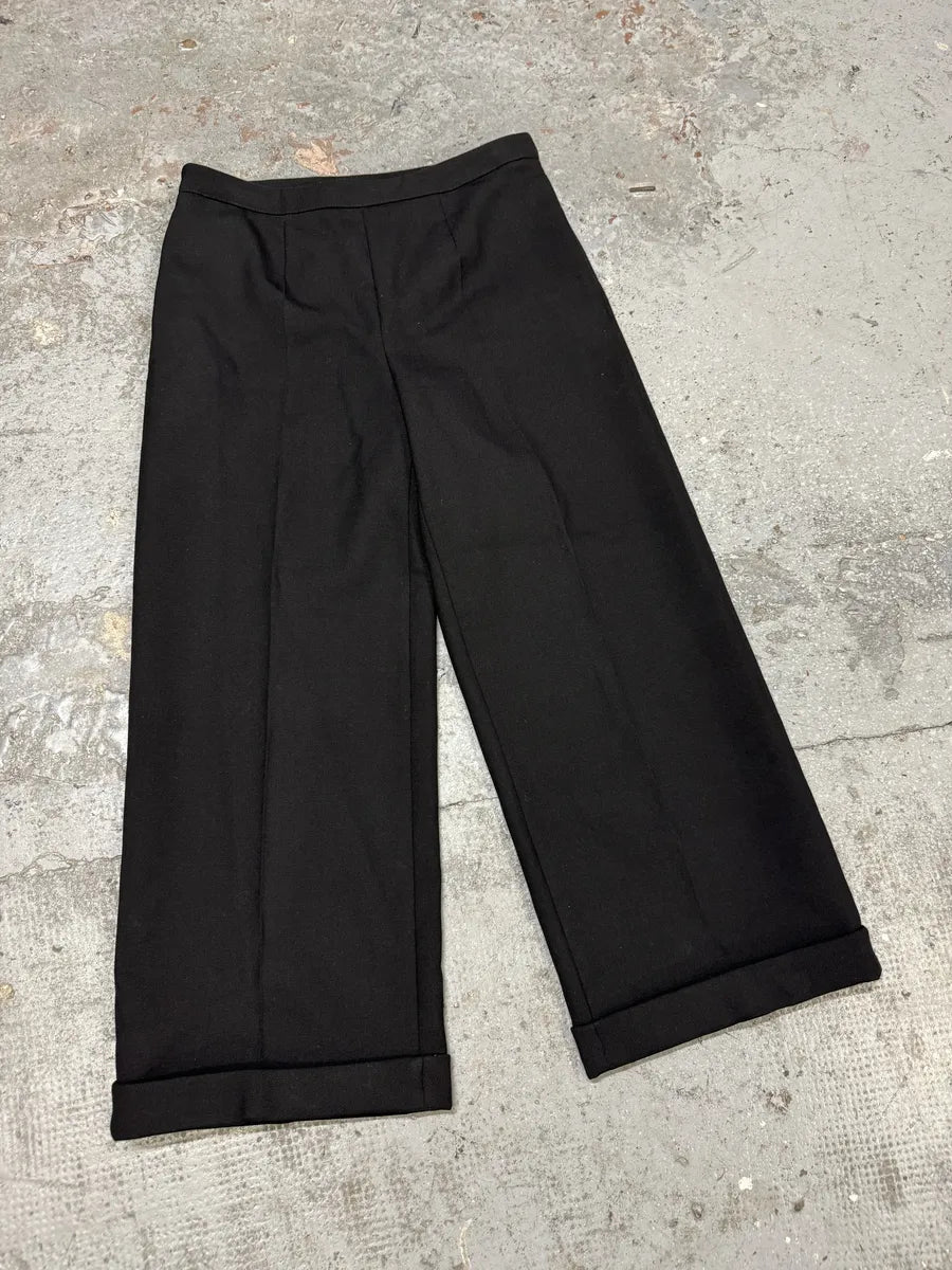 AW2018 Maison Margiela Black cozy Pants (S) dLkaybp 4