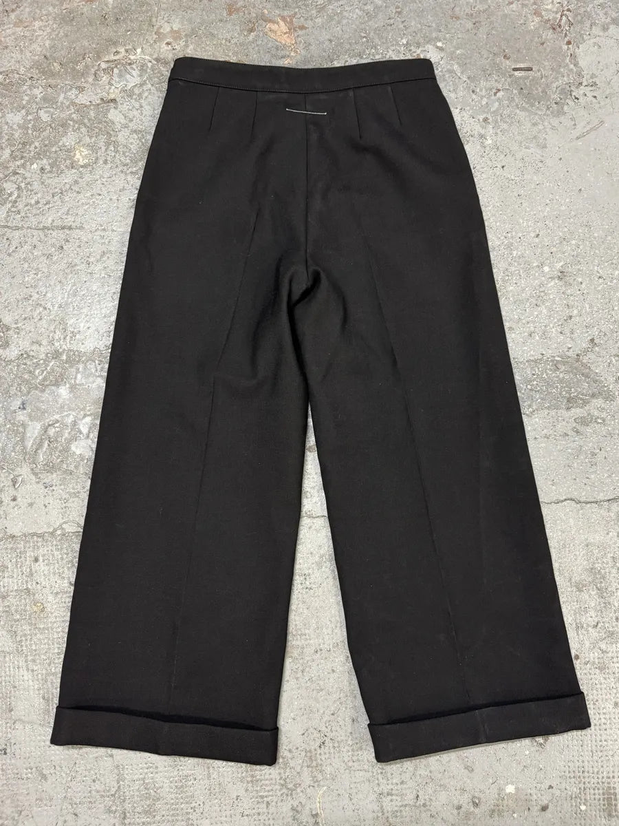 AW2018 Maison Margiela Black cozy Pants (S) dLkaybp 5