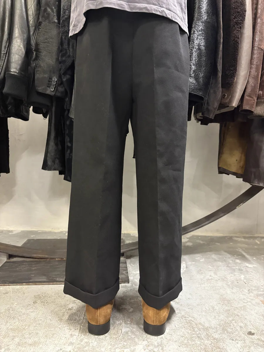 AW2018 Maison Margiela Black cozy Pants (S) dLkaybp 6