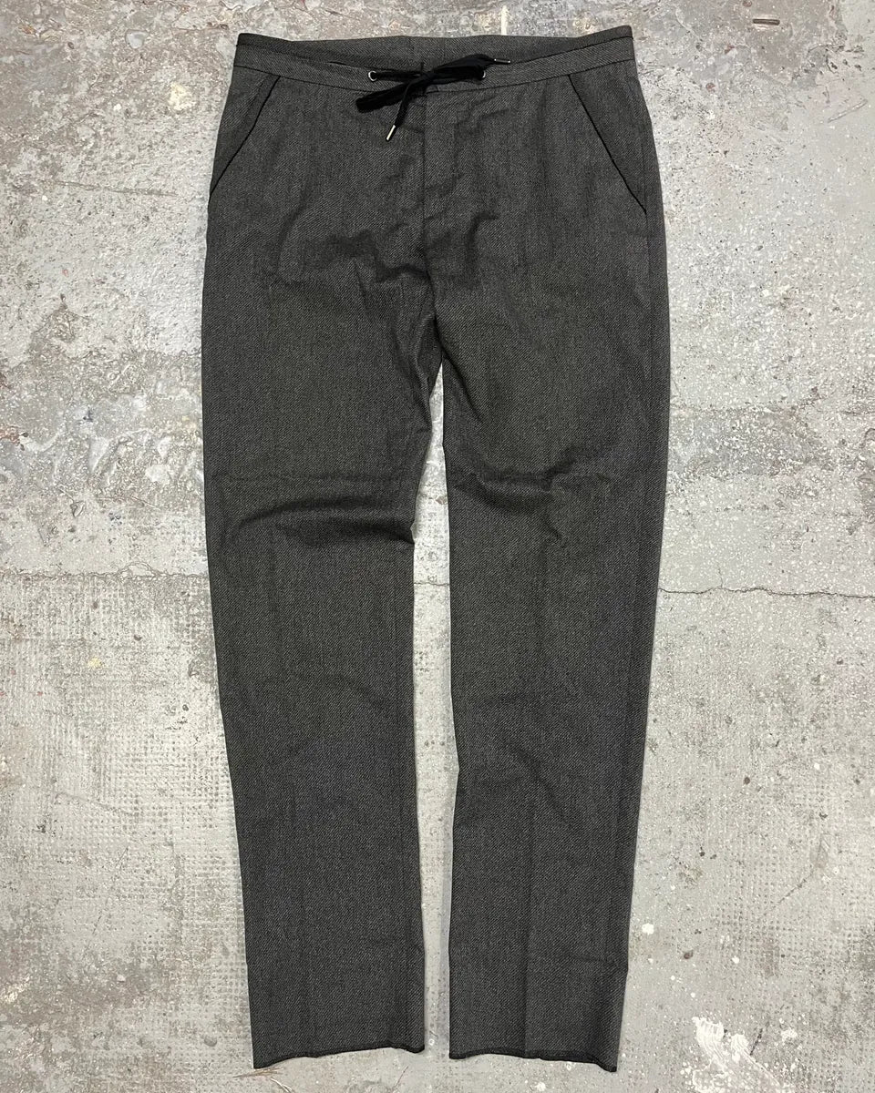 SS2015 Maison Margiela Grey Wool Tailored Pants vQZNHjt 0