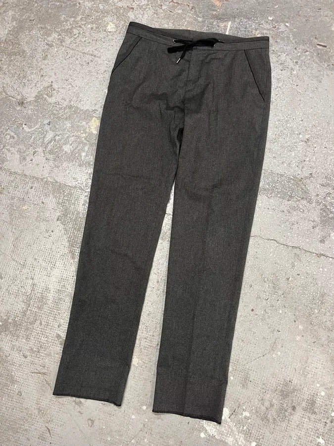 SS2015 Maison Margiela Grey Wool Tailored Pants vQZNHjt 1