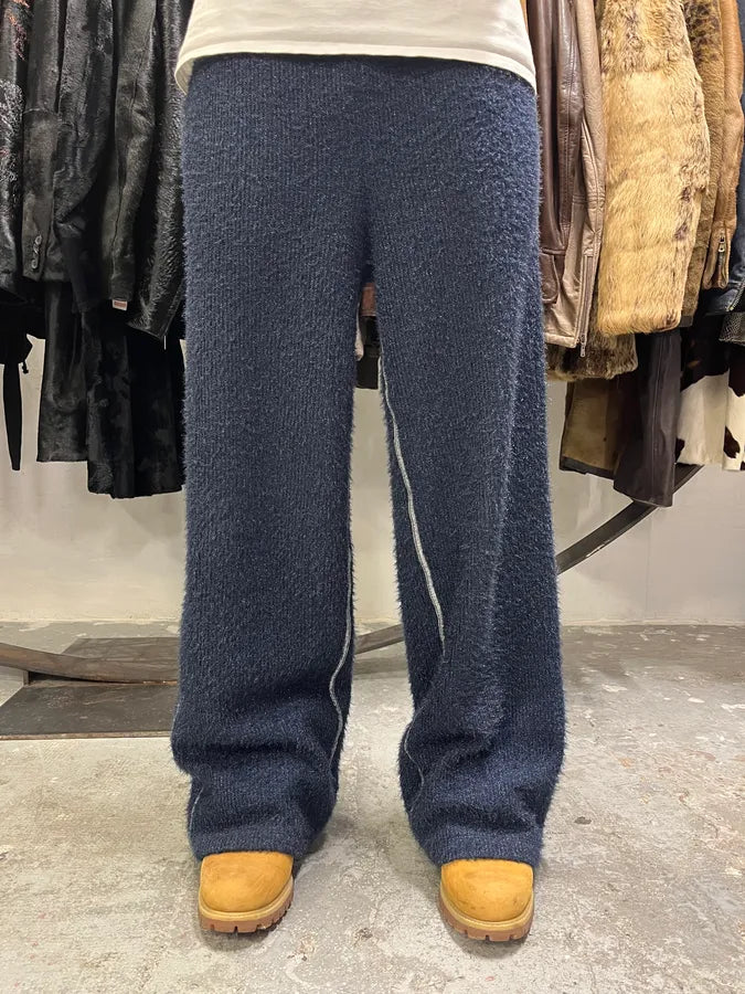 AW2018 Maison Margiela Navy Cozy Pants sTOJyFY 1