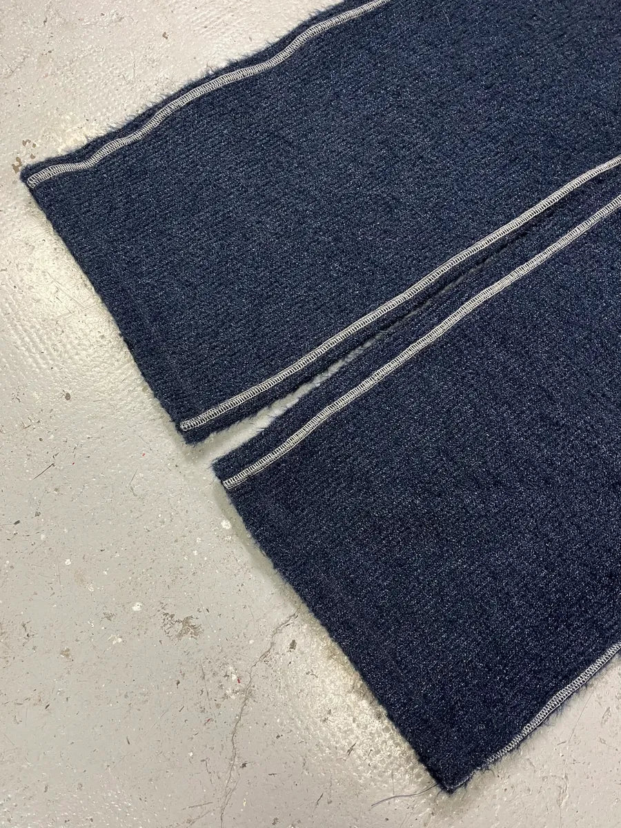 AW2018 Maison Margiela Navy Cozy Pants sTOJyFY 6