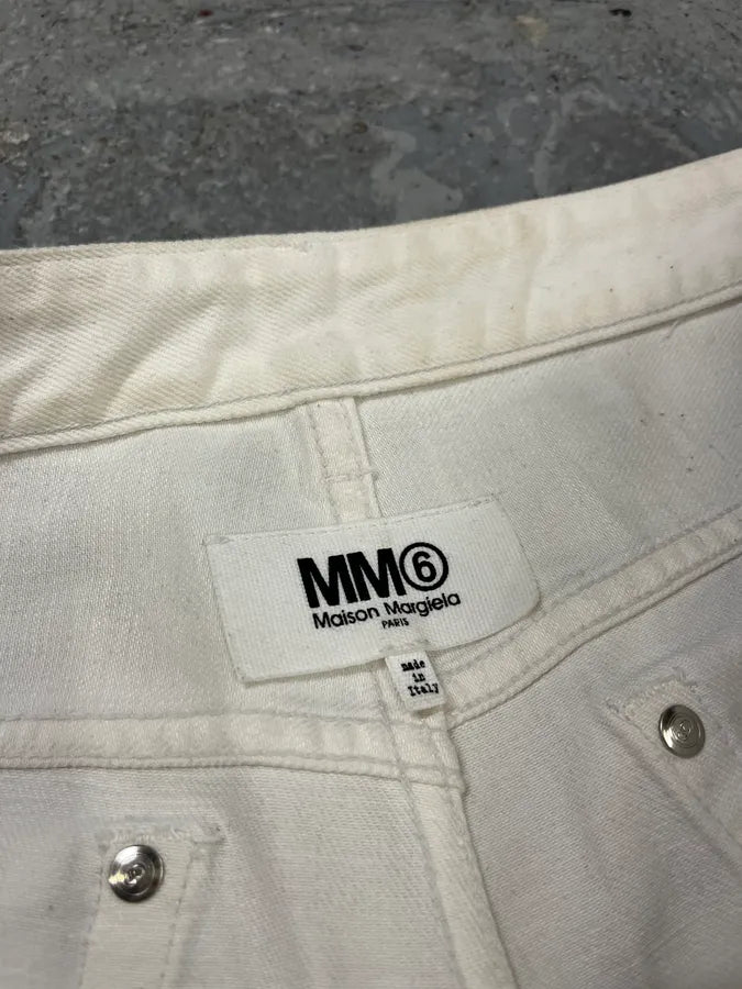 AW2018 Maison Margiela Silver Astro White Jeans wORmUFY 11