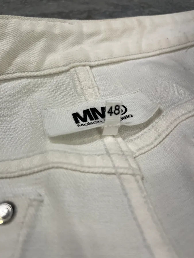 AW2018 Maison Margiela Silver Astro White Jeans wORmUFY 12