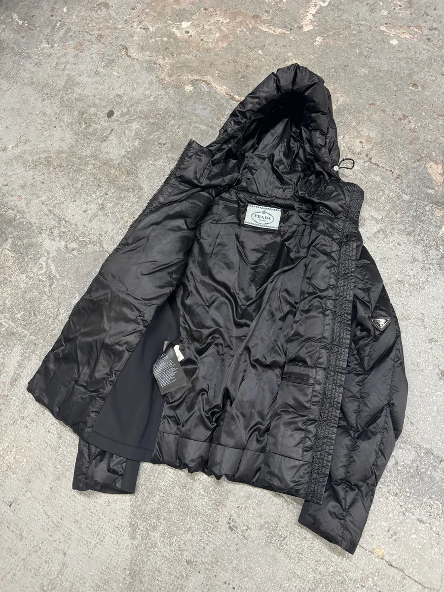 AW2018 Prada Black Puffer Nylon Jacket (S/M) 3