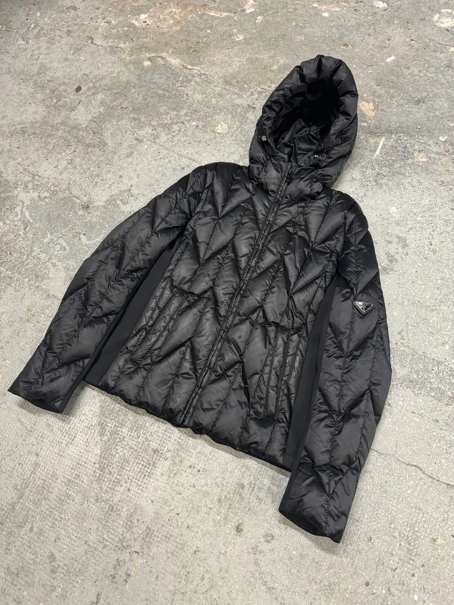AW2018 Prada Black Puffer Nylon Jacket (S/M) 4