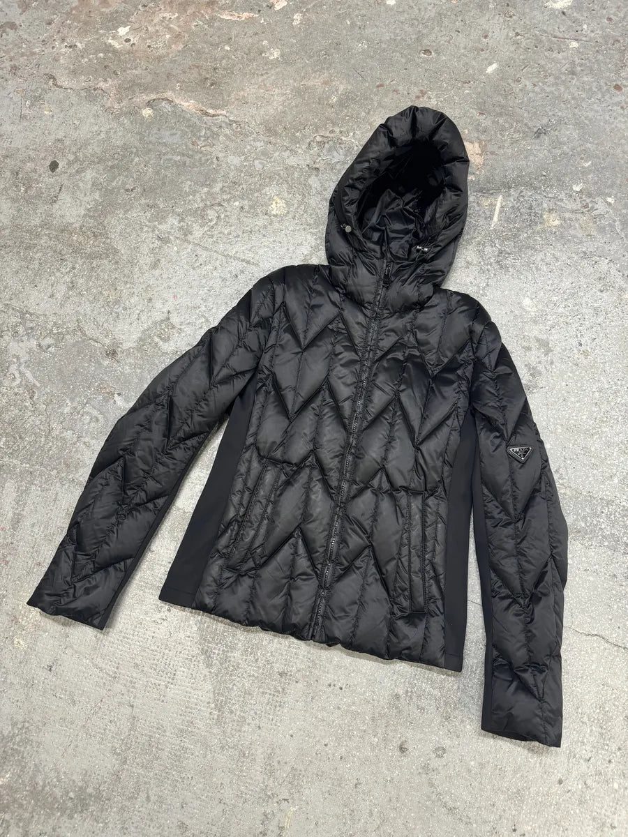 AW2018 Prada Black Puffer Nylon Jacket (S/M) 6