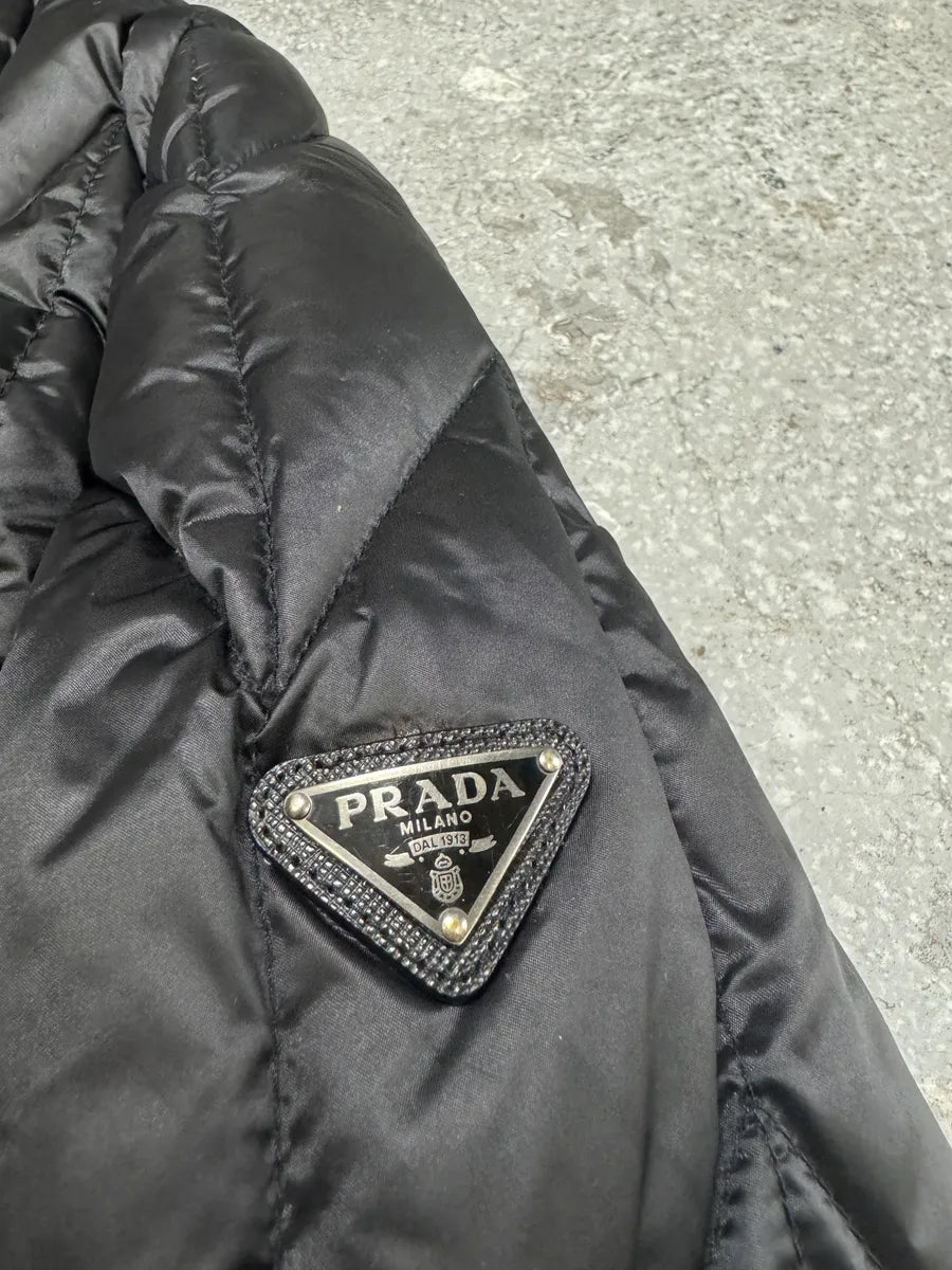 AW2018 Prada Black Puffer Nylon Jacket (S/M) 8