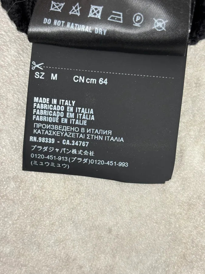 AW2018 Prada Black Signature Gloves JxEOidf 7