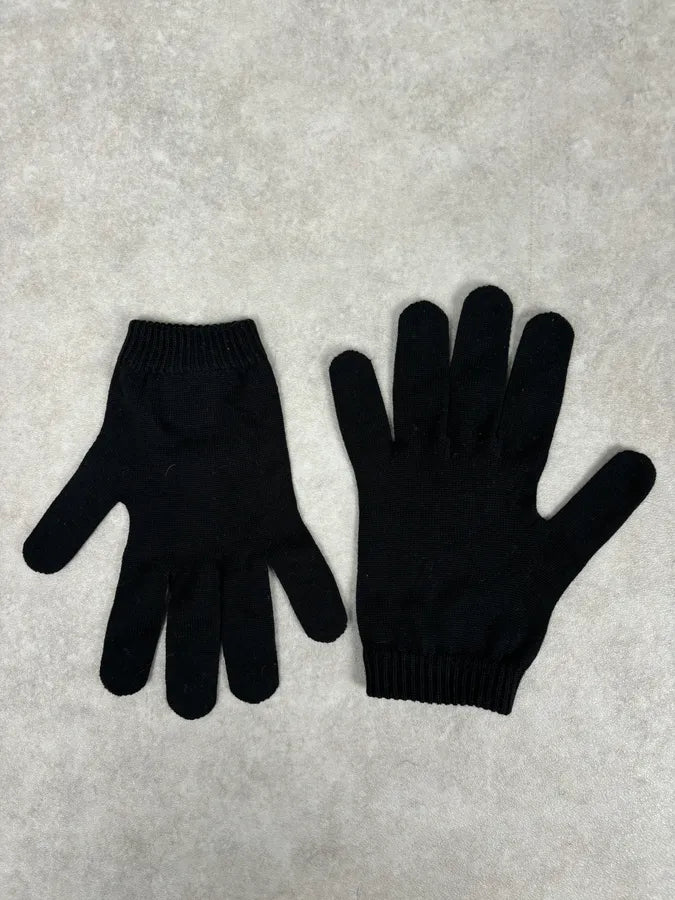 AW2018 Prada Black Signature Gloves JxEOidf 3
