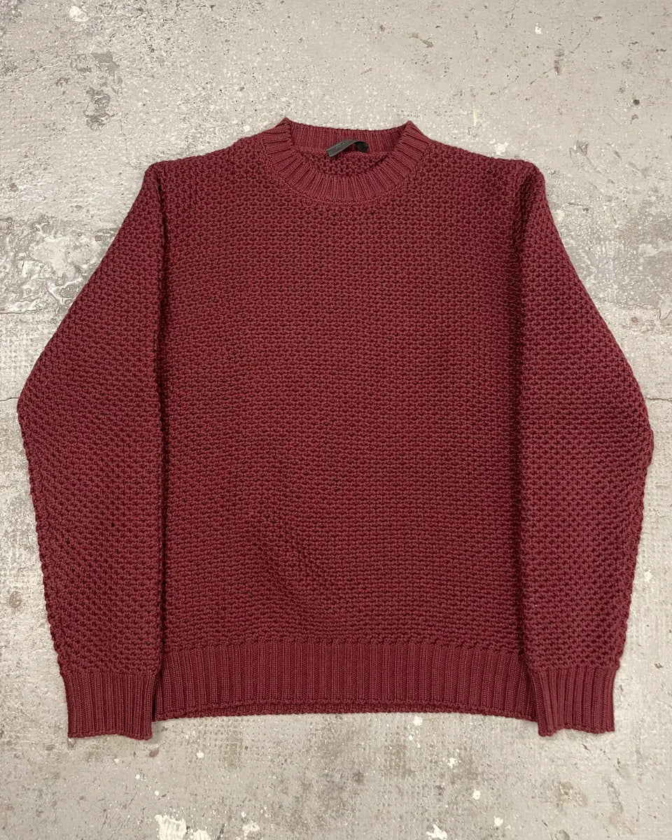 AW2018 Prada Bordeaux Wool Sweater (L) TUpJiOM 0
