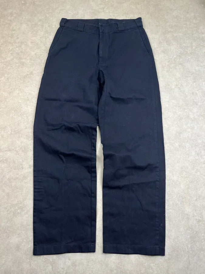 AW2018 Prada Dark Navy Oversized Cozy Pants DHPgzsh 4