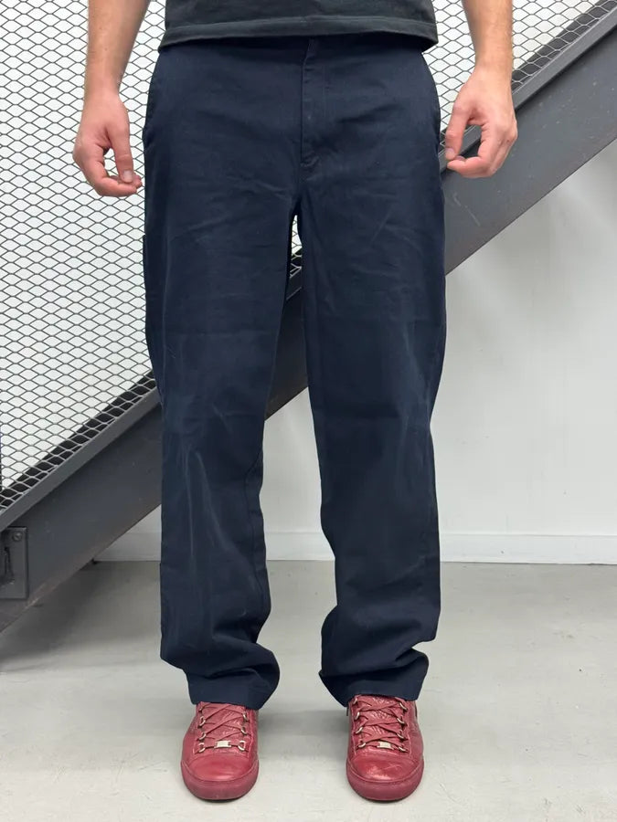 AW2018 Prada Dark Navy Oversized Cozy Pants DHPgzsh 1