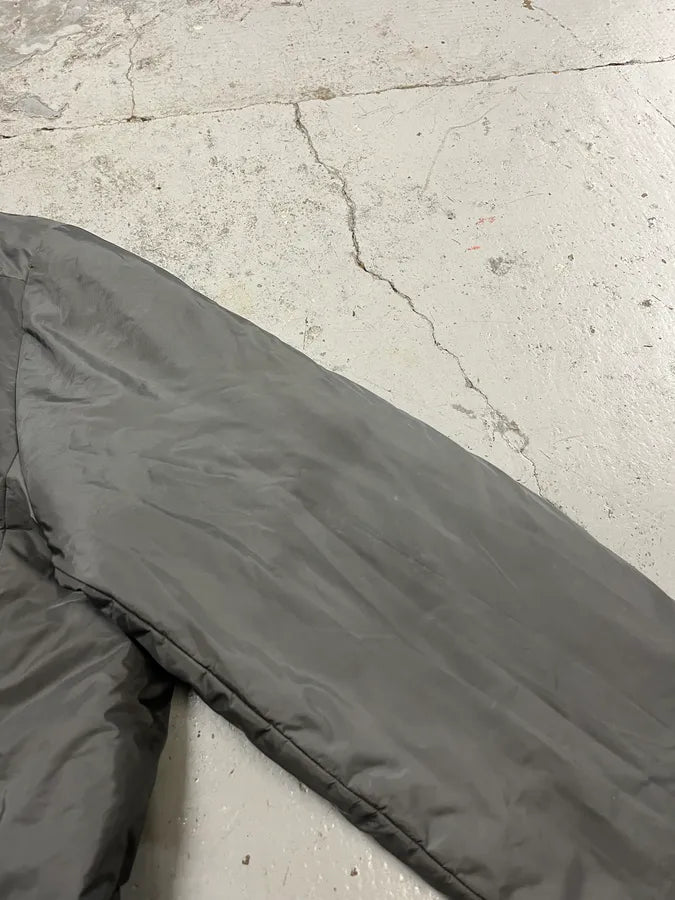 AW2018 Prada Linea Rossa Reversible Green & Grey Jacket mJjZXhW 13