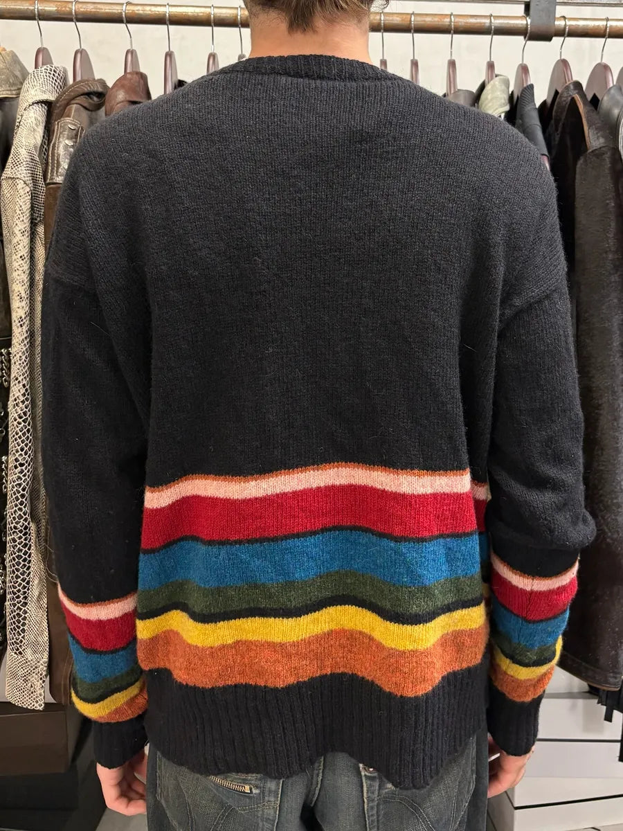 AW2018 Prada Multicolor Minimalist Wool Sweater xkdNsyH 2