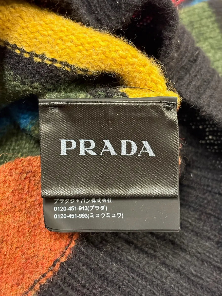 AW2018 Prada Multicolor Minimalist Wool Sweater xkdNsyH 4