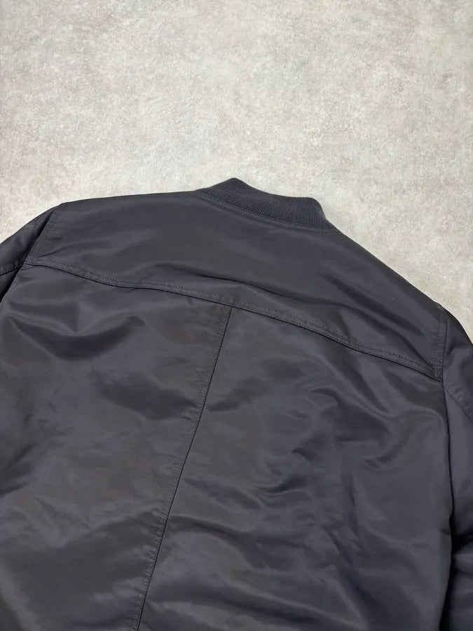 AW2018 Rick Owens Black Bomber Jacket xBNlYjJ 5