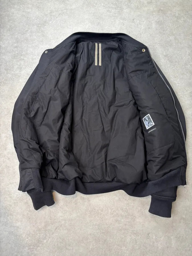 AW2018 Rick Owens Black Bomber Jacket xBNlYjJ 6