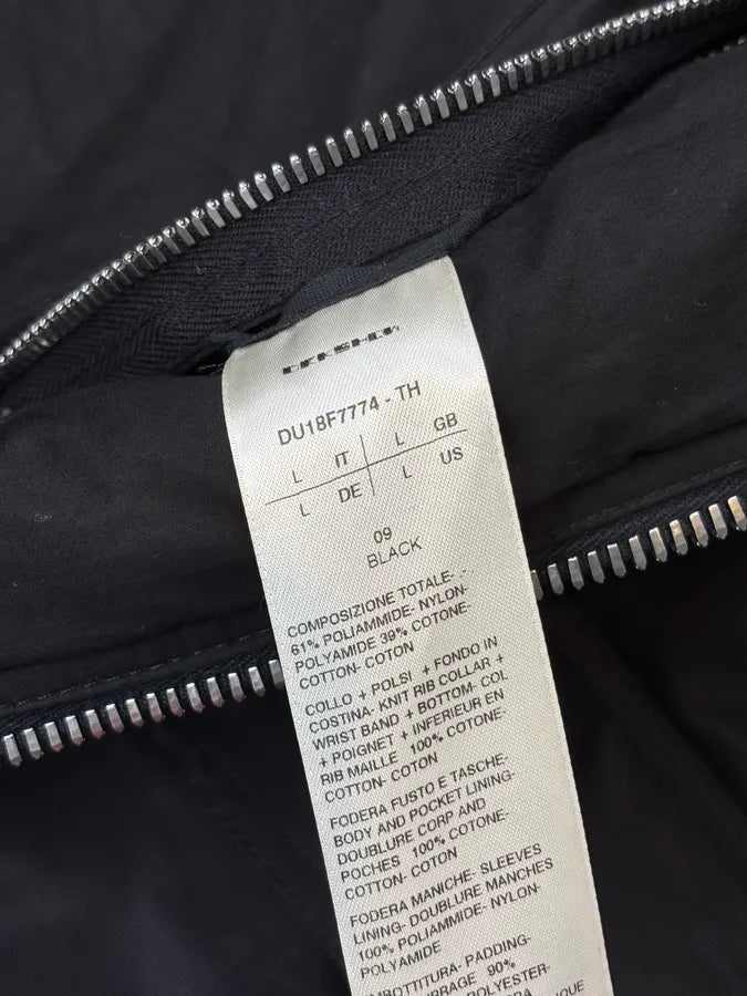 AW2018 Rick Owens Black Bomber Jacket xBNlYjJ 9