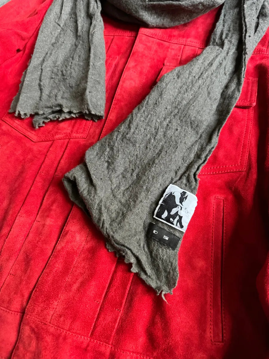AW2018 Rick Owens Olive Cozy Scarf gfpccYV 3
