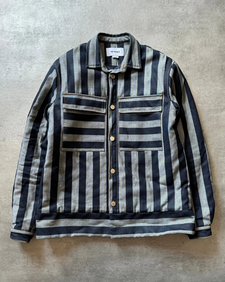 AW2018 Sunnei Stripped Marine Jacket WTeHNBh 0