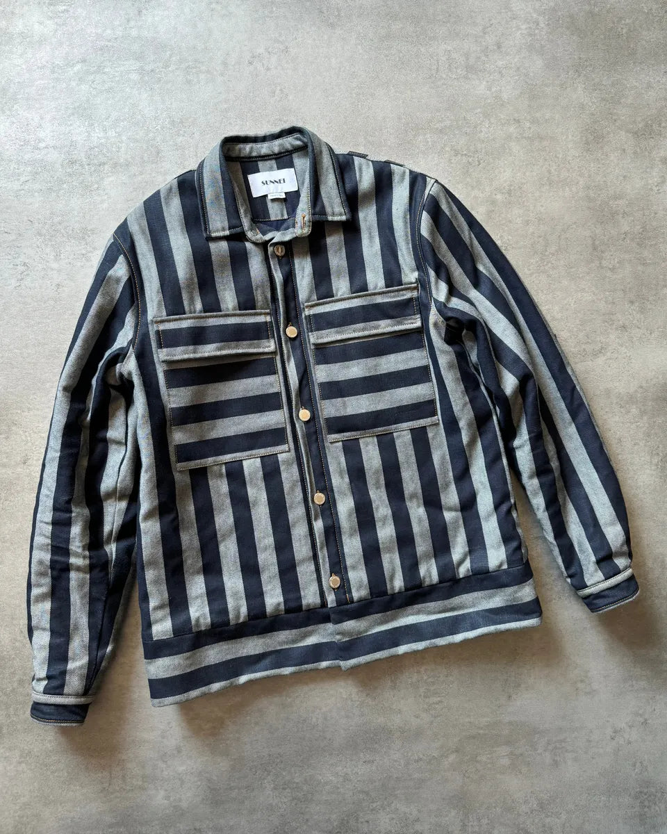 AW2018 Sunnei Stripped Marine Jacket WTeHNBh 2