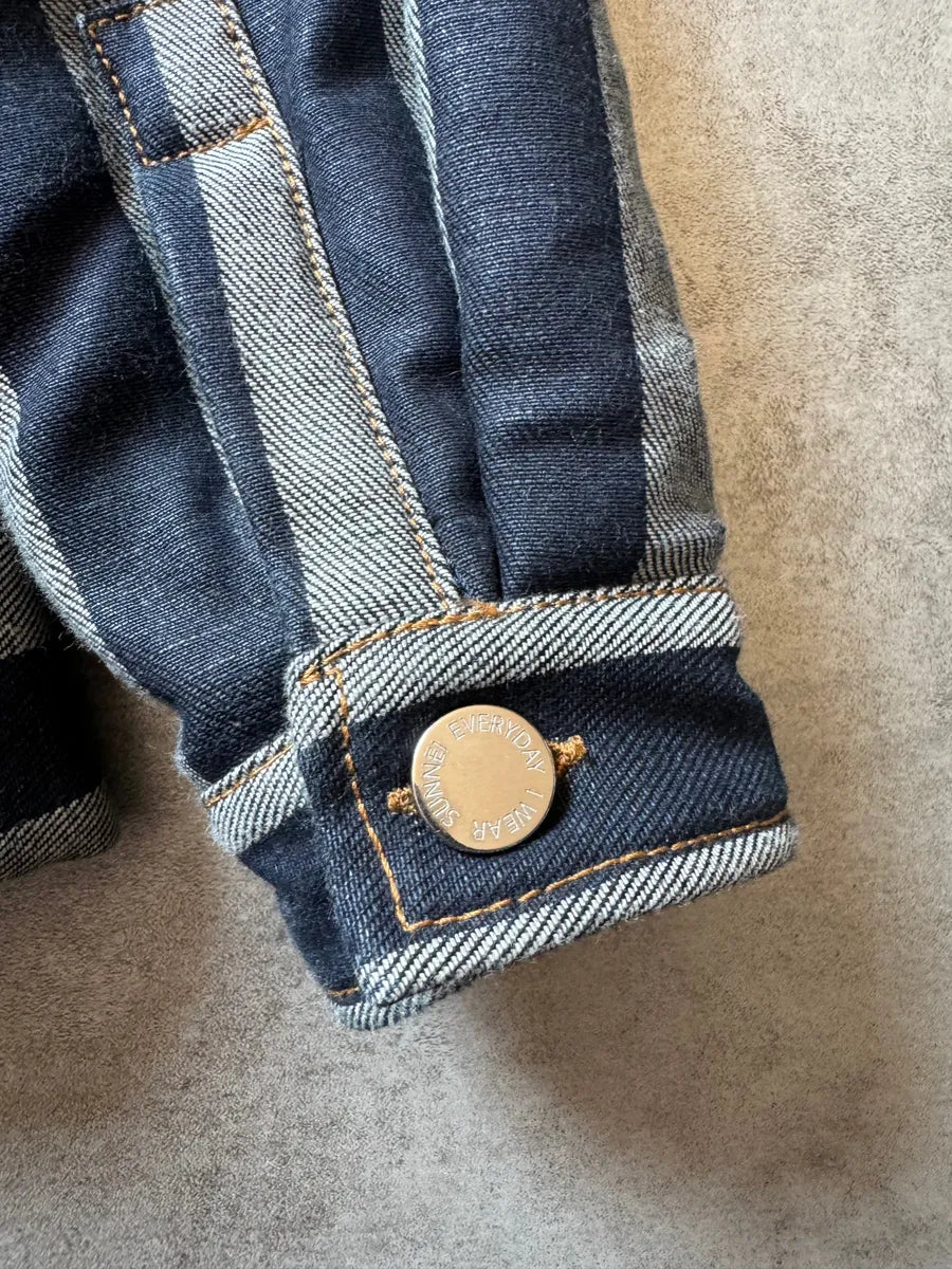 AW2018 Sunnei Stripped Marine Jacket WTeHNBh 3