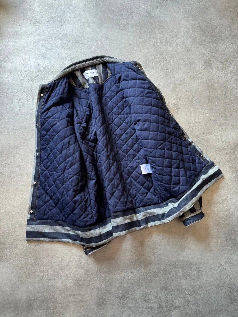 AW2018 Sunnei Stripped Marine Jacket WTeHNBh 5