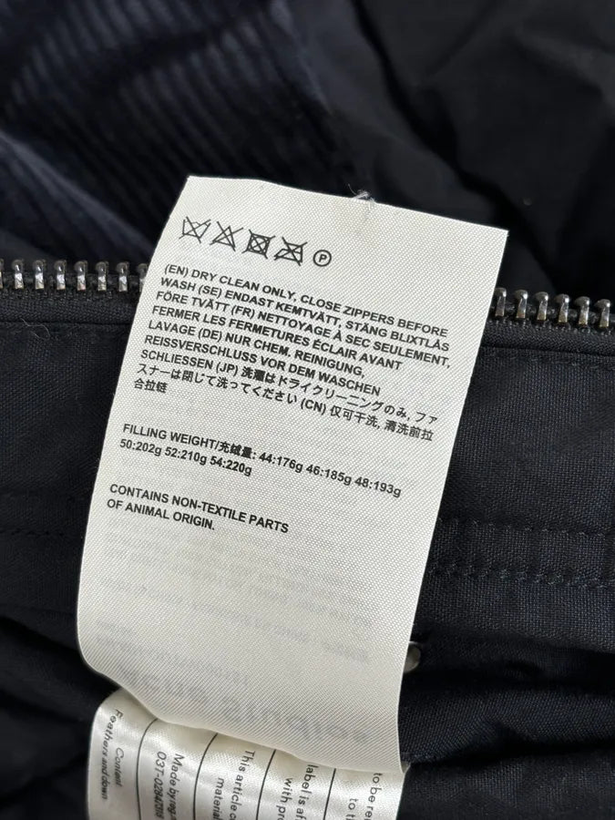 AW2019 Acne Studios Black Hybrid Premium Puffer Bomber Jacket rpgPhOG 11