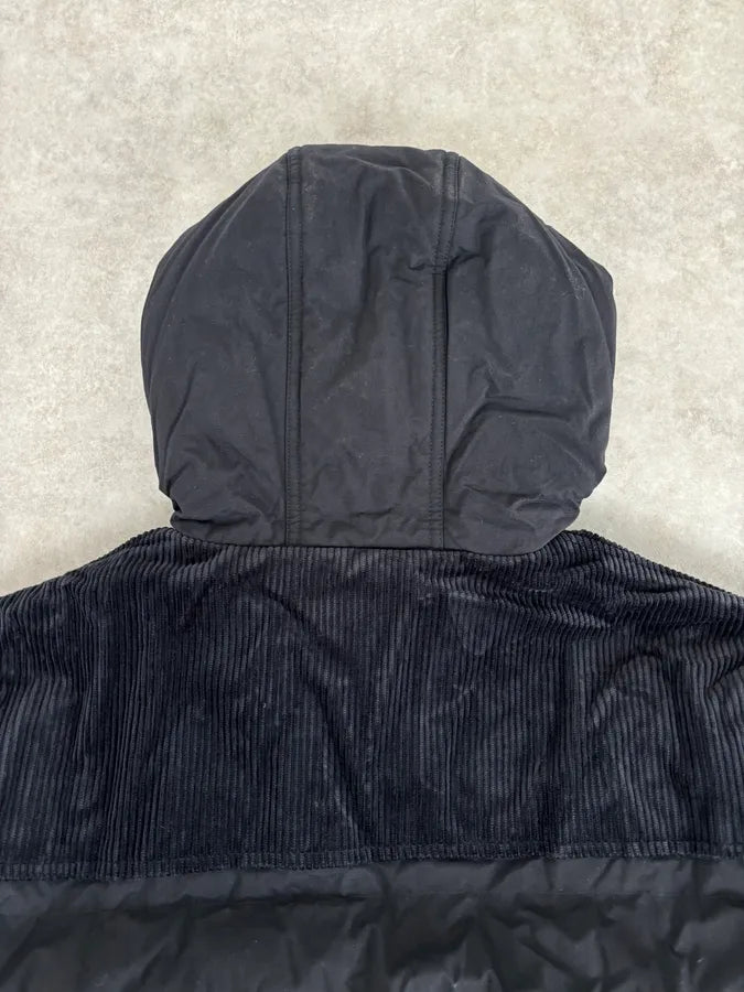 AW2019 Acne Studios Black Hybrid Premium Puffer Bomber Jacket rpgPhOG 5