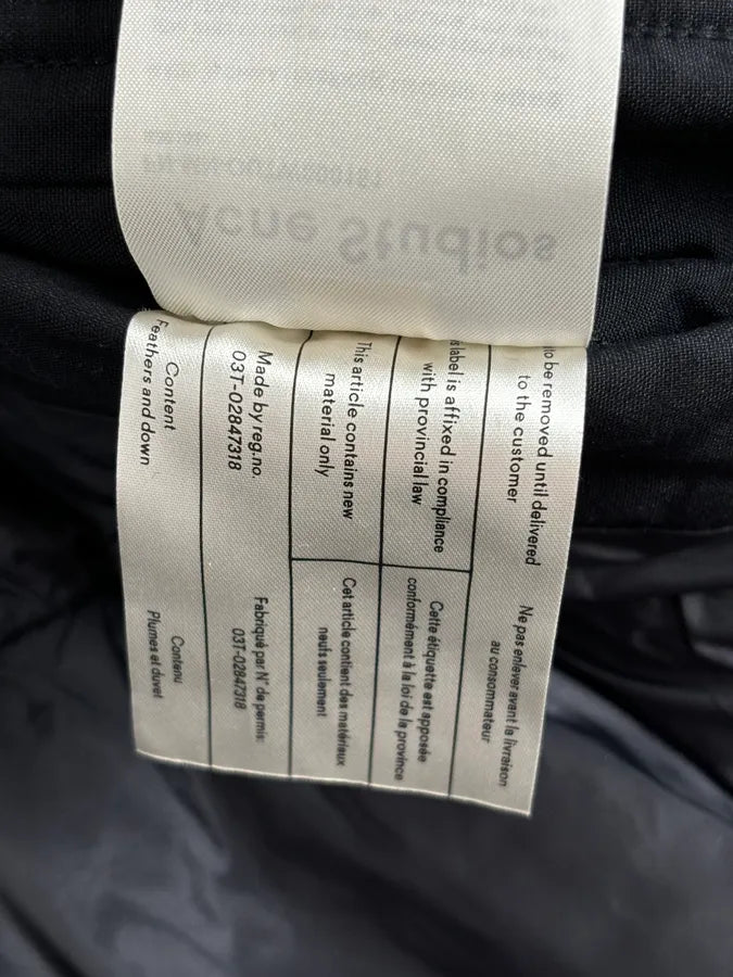 AW2019 Acne Studios Black Hybrid Premium Puffer Bomber Jacket rpgPhOG 13
