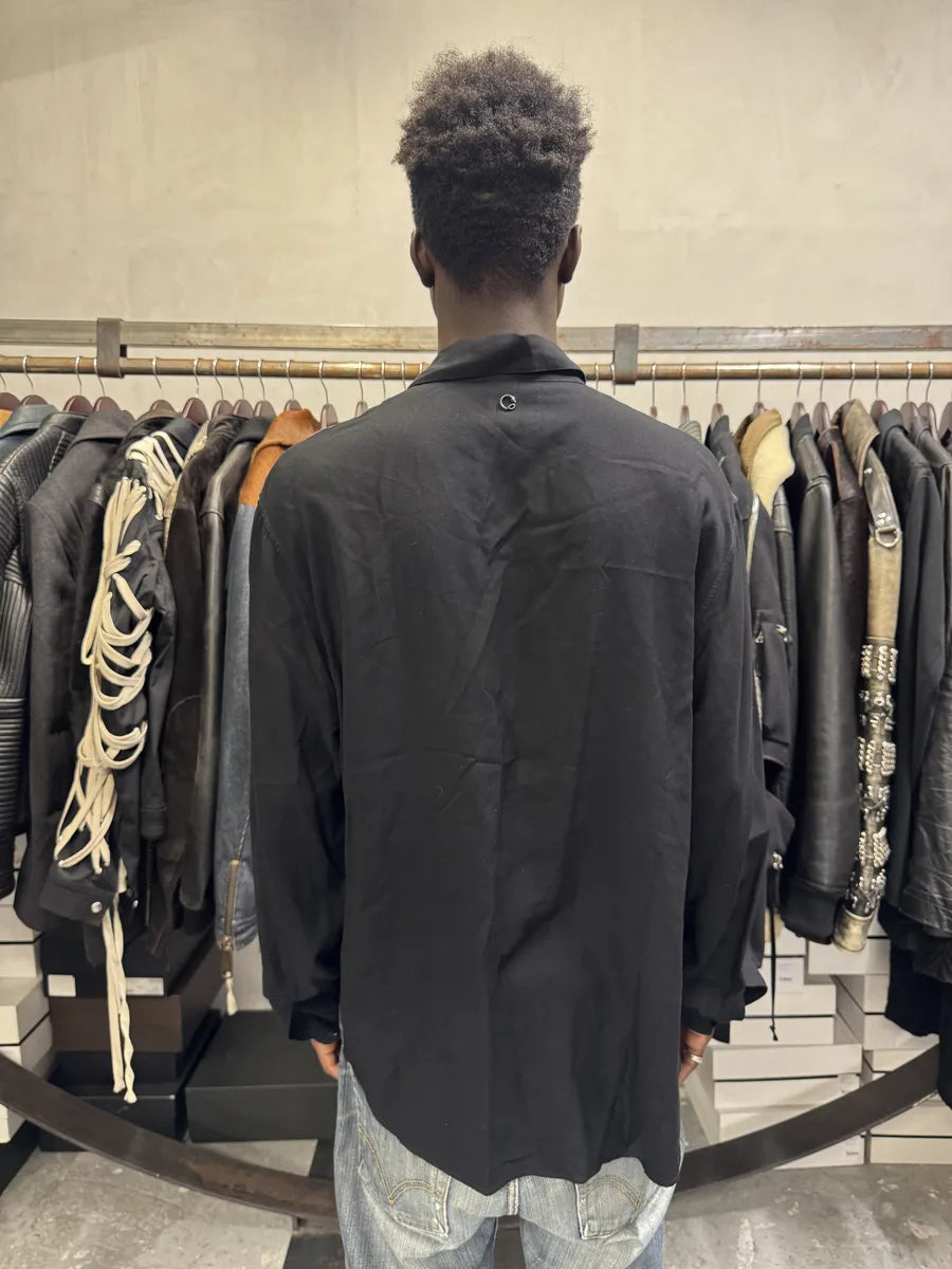 AW2019 Cavalli Black & Purple Hallucination Psycho Shirt ywBlLix 2