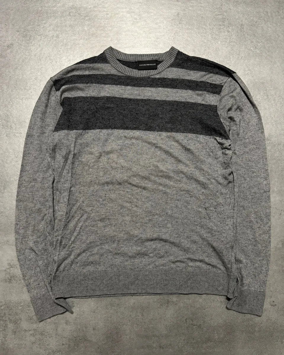 AW2019 Emporio Armani Grey Light Sweater (S) 0