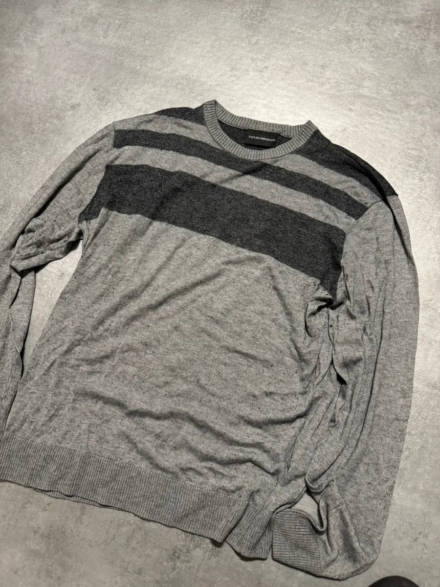 AW2019 Emporio Armani Grey Light Sweater (S) 7